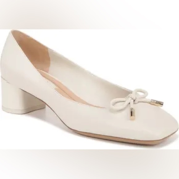 Franco Sarto Women's Classic Square Toe Pump Sz 8M - Picture 1 of 8
